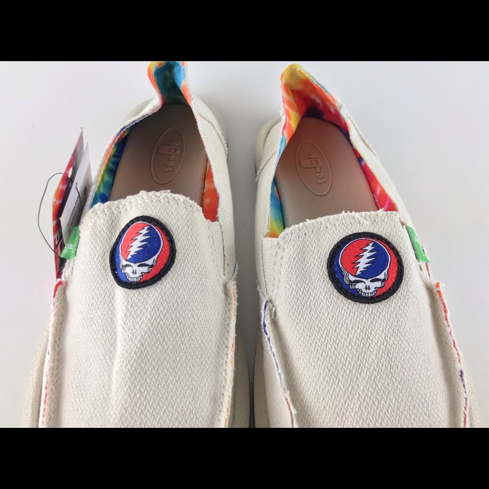 HP🥳🥰🥳🥰🥳LIMITEDSanuk Womens/Mens greatful dead - Picture 10 of 13